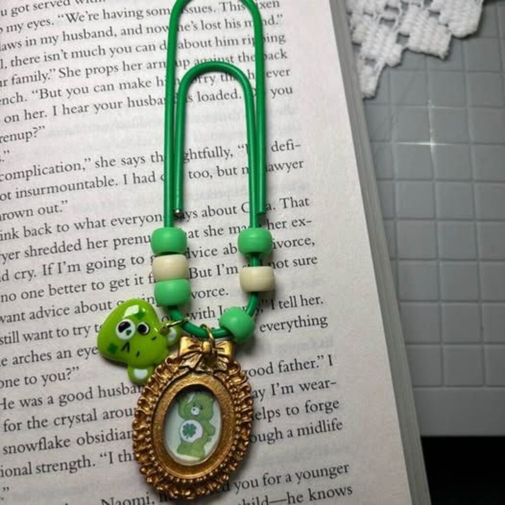 Carebears Storybook Cameo Bookmark from Happy Little Creations